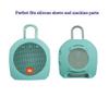 Hermitshell Silicone Carrying Case Replacement for JBL Clip 3 Portable Waterproof Wireless Bluetooth Speaker (Teal) view 2
