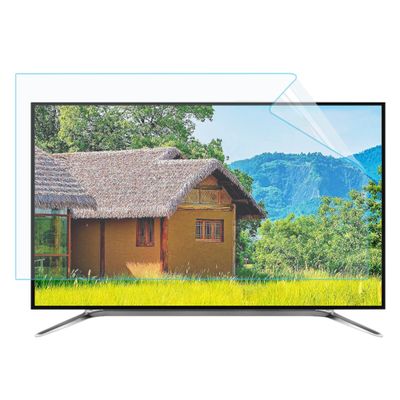 JQZWXX 43-65 Inch Anti Blue Light for TV Screen Protector, Relieve Eye Strain Scratch-Proof of Frosted Surface Anti Glare Filter Film, for Samsung, Hisense, Etc - Multiple Sizes / 43in942x529mm