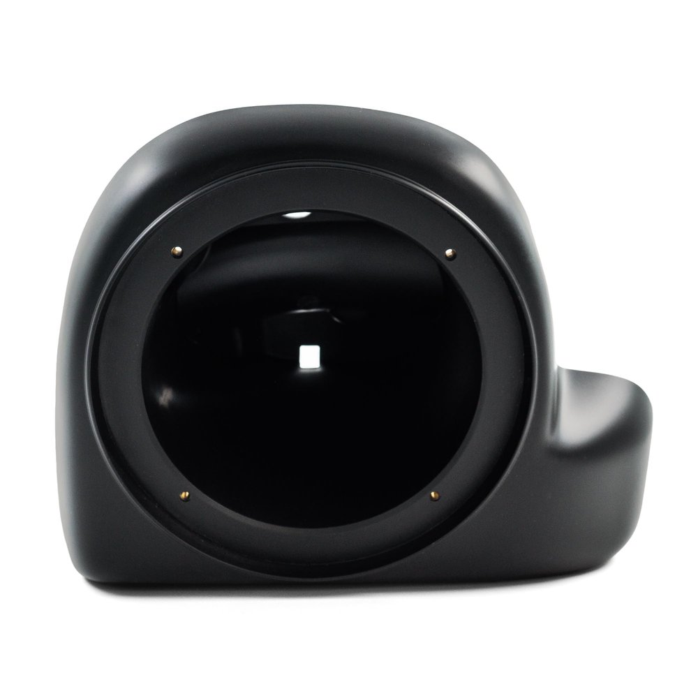 Kenwood Lower Speaker Pod Designed for Select Air Cooled HD Motorcycles, Allows XM65F or Other 6.5" Mounting