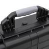 vidaXL Portable Flight Case  Black, Heavy-Duty Protection, Easy Transport, 20.5"x15.7"x7.5", Polypropylene & ABS Construction, Ideal for Valuables Storage & Travel view 4