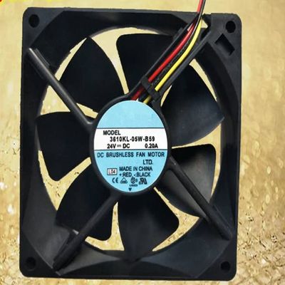 3610KL-05W-B59 DC 24V 0.20A 3.84W 92x92x25mm Inverter Fan