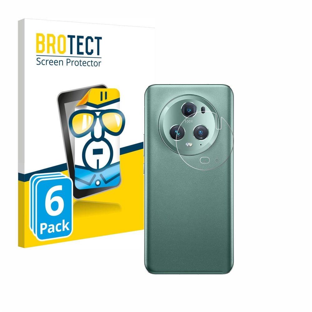 brotect 6-Pack Screen Protector Compatible with Honor Magic 5 Pro (ONLY Camera) Screen Protection Film Ultra Clear - Scratch Proof, Transparent,Clear