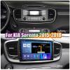 Android 11 Autorradio Car Radio Car Stereo with Double Din Head Unit for KIA Sorento 2015-2018 Bluetooth Navi Radio Multimedia Support FM RDS DSP DAB+ OBD2 CarPlay Sat Nav Video Player view 2