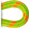 Pelican Rope Arborist Rope 11.8mm x 120Ft, USA Made High-Strength 24-Strands Static Climbing Rope - 7,000 lb Strength for Tree Climbing, Pulling, Outdoors & Swing - Yellow, Plain End view 1