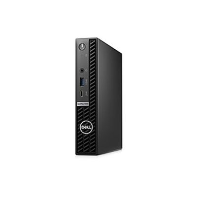 Dell OptiPlex 5000 Desktop Computer - Intel Core i7 12th Gen i7-12700T Dodeca-core (12 Core) 1.40 GHz - 16 GB RAM DDR4 SDRAM - 256 GB M.2 PCI Express NVMe 3.0 x4 SSD - Micro PC - Black - (Renewed)