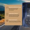 Escort MAX 360 MKII Radar and Laser Detector Bluetooth Enabled, 360 Directional Arrows, Exceptional Range, Shared Alerts, Apple CarPlay and Android Auto Compatible, Black view 4