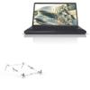 BoxWave Stand and Mount Compatible with Fujitsu LifeBook A3510 - Pocket Aluminum Stand 3-in-1, Portable Multi Angle Viewing Riser - Metallic Silver view 1