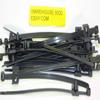25 Black Cable Straps For Import Autos Compatible with Auveco 21259 For : 24225-89960 Compatible with USA Made view 1