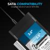 SABRENT USB-C Lay Flat Docking Station NVMe M.2 + SATA 2.5/3.5 SSD/HDD Enclosure, 10Gbps, Tool-Free, Offline Clone Function, USB 3.2 Type-C, for Windows, Mac, Linux (DS-UFNC) view 4