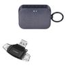 BoxWave Smart Gadget Compatible with LG XBOOM Go P2 - AllReader SD Card Reader, microSD Card Reader SD Compact USB - Jet Black view 1