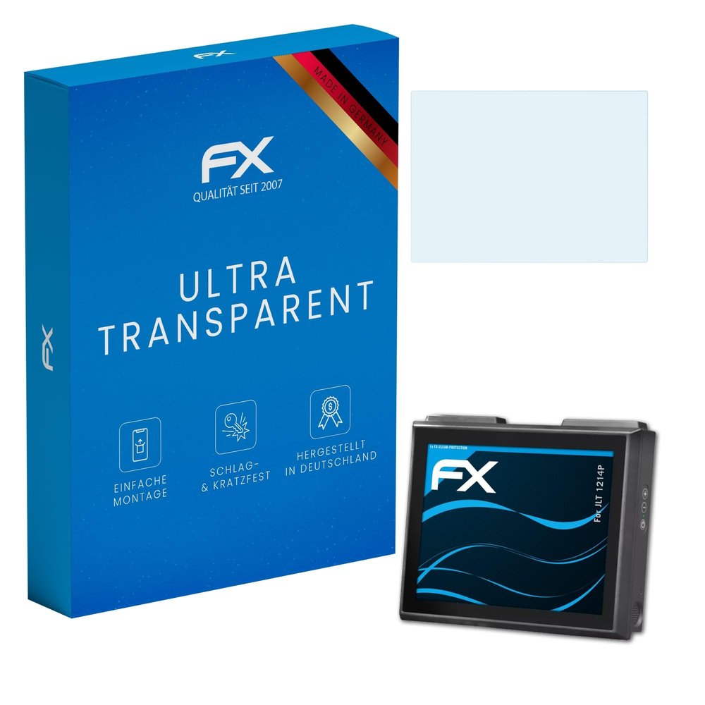 atFoliX Screen Protection Film compatible with JLT 1214P Screen Protector, ultra-clear FX Protective Film