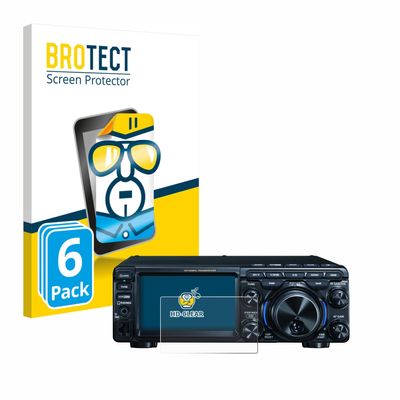 brotect 6-Pack Screen Protector Compatible with Yaesu FT-710 Screen Protection Film Ultra Clear - Scratch Proof, Transparent, HD Clear