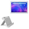 BoxWave Stand and Mount Compatible with SZTPSLS Tablet Android 10 S10 (10.1 in) - VersaView Aluminum Stand, Portable, Multi Angle Viewing Sturdy view 1