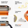 Apple Watch Ultra [GPS + Cellular 49mm] Titanium Case with Yellow Ocean Band, One Size (Renewed) view 4