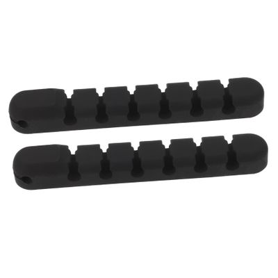 HONMEET Cable Organizers for Electronics Self Adhesive Clips for Power Cord Desk Cable Holder Locking Clip