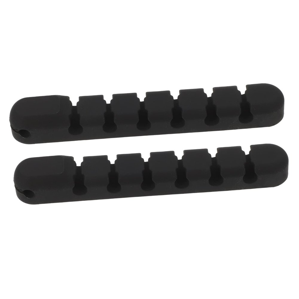 HONMEET Cable Organizers for Electronics Self Adhesive Clips for Power Cord Desk Cable Holder Locking Clip