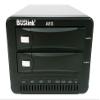 CSX8TB2SDG2M1 8TB Single Key Mode 1 CipherShield 2-Bay RAID 0 512-bit AES USB-A 3.2 Gen 2/eSATA FIPS 140-2 Level 2 HIPAA Hardware Encrypted External SSD Drive view 3