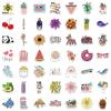 100 Pcs Cute Aesthetic Waterprof Vinyl Anime Stickers for Water Bottle Laptop Kids Teens Girls Boys Adults (Cute-pattern1) view 3