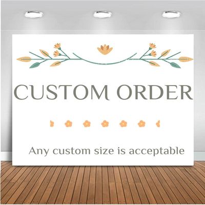 Mocsicka Custom Vinyl Backdrop Any Size and Picture, for Birthday Baby Shower Weeding Event Party Background Banner (10x8ft)