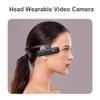 CalmGeek 4K 30FPS Head Mounted Camera Wearable WiFi Video Camera Camcorder Webcam 120Wide Angle Lens -Shake Built-in Battery APP Control for Vlog Video Recording view 3