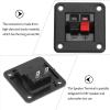 Speaker Terminal Clip 6pcs Stereo Speaker Terminal Connectors Wire Crimp Connectors view 2