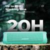 BolaButty Bluetooth Speaker with HD Sound, Portable Wireless, IPX5 Waterproof, Up to 20H Playtime, TWS Pairing, BT5.3, for Home/Party/Outdoor/Beach, Electronic Gadgets, Birthday Gift (Teal) view 3