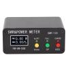 SWR Meter, Standing Wave Meter, 120W Power Meter SWR Meter Short Wave 1.8MHz50MHz 120W Digital Display FM AM CW SSB Meter, with Indicator, Black view 1