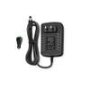 12V DC Power Supply 2A 2000mA Universal AC Adapter, 100-240 50/60Hz Adapter to 12 Volts 2Amp Transformer, DC 12V Power Cord, 5.5mm x 2.5mm Plug, & 1 More Tip view 1