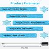 12V DC Power Supply 2A 2000mA Universal AC Adapter, 100-240 50/60Hz Adapter to 12 Volts 2Amp Transformer, DC 12V Power Cord, 5.5mm x 2.5mm Plug, & 1 More Tip view 2