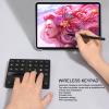 Cuifati Mini Keyboard for , Shortcut Drawing Keyboard 35 Keys, Graphics Tablet, Rechargeable Keyboard for for iOS for OS X view 2