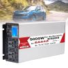 Pure Sine Wave Inverter 4000W 5000W 6000W 8000W 12V 24V 48V 60V DC to 110V/220V AC Car Inverter for Off-Grid Solar Converter RV Trucks,5000W-24Vto220V view 1