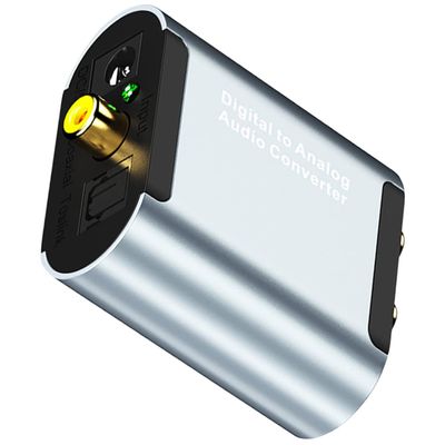 Vaguelly 1set Digital to Analog Audio Converter Input Supports Khz Sampling Rates Sturdy Design for Home and