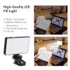 Andoer Pocket Clip-on LED Video Light Computer Tablet Mobile Phone Video Conference Light 2500K-9000K Dimmable Built-in Battery for Online Meeting Live Streaming Selfie view 4