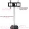 CIZGIM TV Stand Floor TV Stand Cantilever TV Stand, 37-60" Flat Curved TV Mounting Bracket, Tilt-Adjustable TV Stand with Tempered Glass Base TV Mount view 3