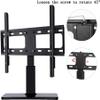 CIZGIM TV Stand Tv Floor Stand Table TV Stand Base for 32" - 60" TV Adjustable Heights Swivel 90 Tabletop Pedestal TV Bracket Mount Holds 35kg (Size : B) view 3