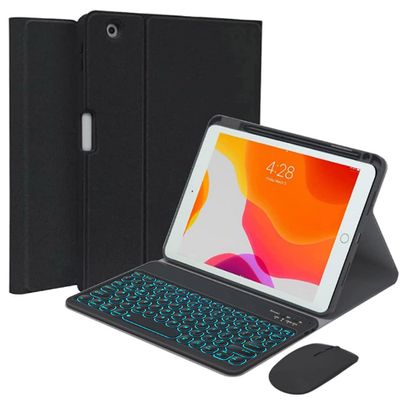 QYiiD Keyboard Case for iPad Air 11-inch (M3 2025 / M2 2024) & iPad Pro 11 inch(1st/2nd/3rd/4th Generation), Magnetically Bluetooth Keyboard Cover with Mouse for 10.9" iPad Air 4th/5th Gen, Black
