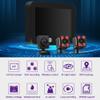 VSYSTO Semi Truck Dash Cam 3-Channel 1080p Front + HD Side Views(Left/Right) IR Night Vision Waterproof Design WiFi GPS 2.4G Remote Supported for Vans, Trailers, and Cars view 2