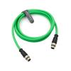 AConnect Shielded Flexible Ethernet Camera Cable M12 4Pin D-Code Male to 4Pin D-Code Male Cat5e Ethernet Waterproof Cable for Industrial Camera 2M/6.5Ft view 1