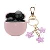 for Google Pixel Buds Pro Case Keychain, Cute Silicone Pixel Buds Pro Case Charging Case Cover Wireless Earbuds Protective Accesorries with Charms Carabiner for Google Pixel Buds Pro (Pink) view 1
