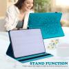 ALILANG Case for Samsung Galaxy Tab A 9.7 inch Case 2015 (SM-T550 T555 SM-P550 P555), PU Leather Card Slot Shockproof Smart Cover for Tablet Samsung Tab A 9.7 Case-Blue view 4