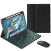 QYiiD Keyboard Case for Huawei MatePad 11 2021 10.95 inch, Slim Smart Leather Case Built in Pencil Holder with Detachable Wireless Backlit Keyboard and Mouse for Huawei MatePad 11, Black view 1