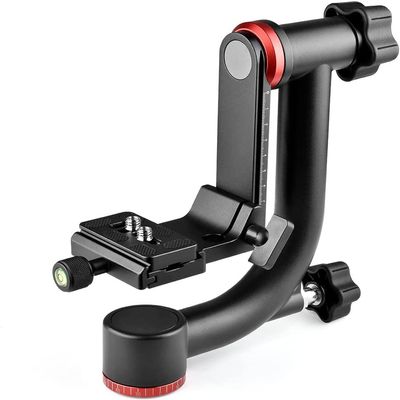 YELANGU Professional Heavy Duty Aluminum Alloy Gimbal Tripod Supports Smoother 360 Degree Panoramic Shooting for DSLR Camera