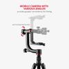 YELANGU Professional Heavy Duty Aluminum Alloy Gimbal Tripod Supports Smoother 360 Degree Panoramic Shooting for DSLR Camera view 3