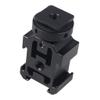 FEICHAO Camera Cold Shoe Mount Adapter Three-Headed Extension Bracket for Cold Shoe Hot Shoe Fill Light Microphone Expansion Accessories (with Anti-Loose Version) view 3