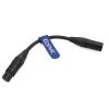 Eonvic 4-pin Male to Female 4Pin XLR Power Supply Cable for DSLR Camera (Original XLR Cable-20CM) view 1