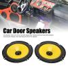 Car Speakers, 92 db Subwoofer 600W High Power Car Door Speakers, Stereo Sound 6 Inch Coaxial Speaker with Thermal Voice Coil for Vehicle Truck 2Pcs 4 OHMS view 2