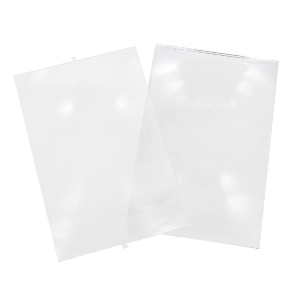 PLAFOPE 2pcs Projector Fresnel Lens 90x140mm High-Definition Overhead Projector Lens