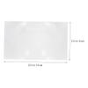PLAFOPE 2pcs Projector Fresnel Lens 90x140mm High-Definition Overhead Projector Lens view 3