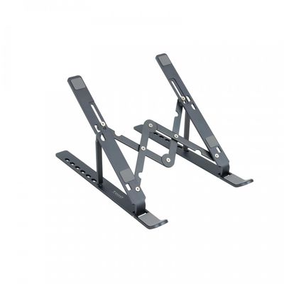 TooQ TQLRS0033-AL-G Riser Stand for Laptops, Tablets, Mobile Phones and Books, Grey