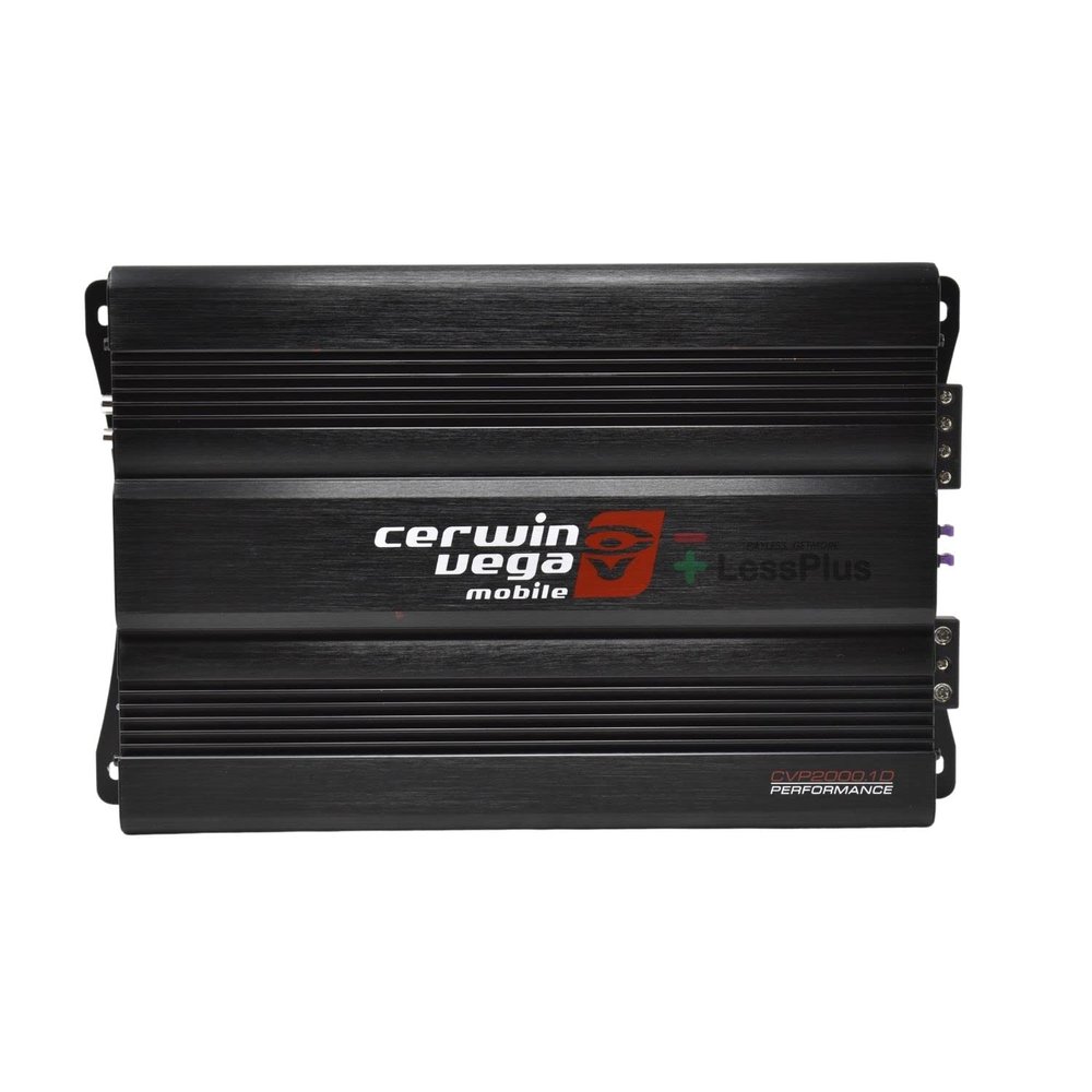 Cerwin Vega CVP2000.1D CVP Series Monoblock Class -D Amplifier (1000W RMS) (Renewed)